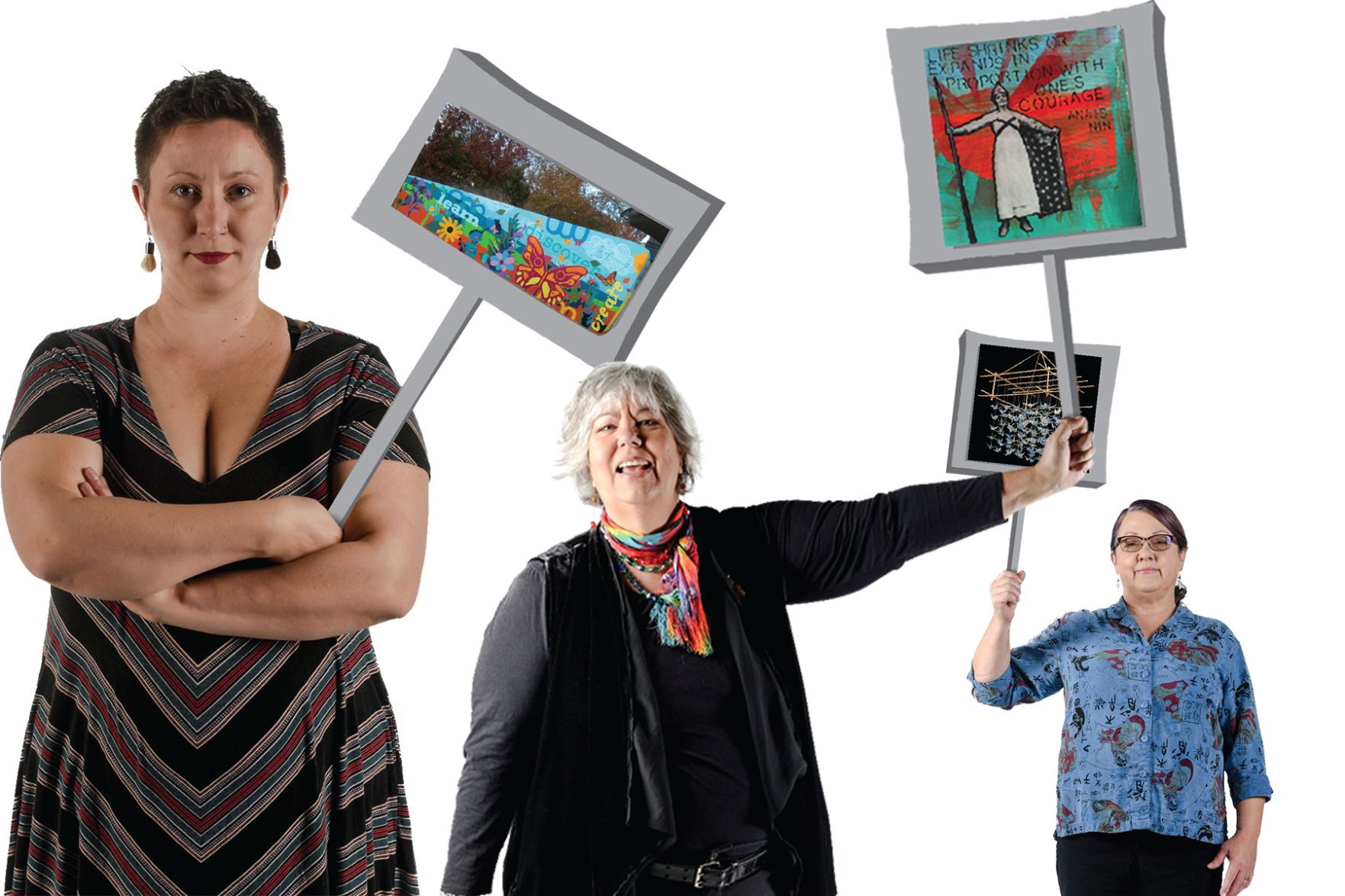 These local ladies unite their art and activism.